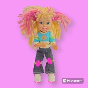 Vintage 1998 Chelsea Roller Skating Doll
